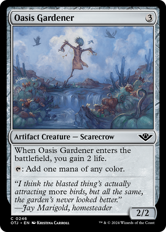 Oasis Gardener (OTJ-246) (Foil)