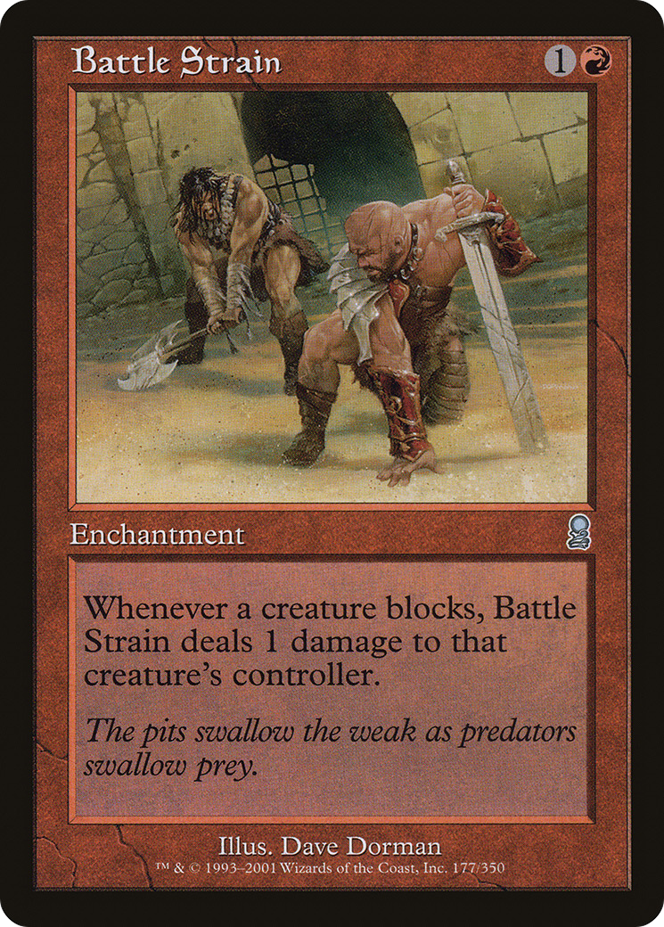 Battle Strain (ODY-177) (Foil)
