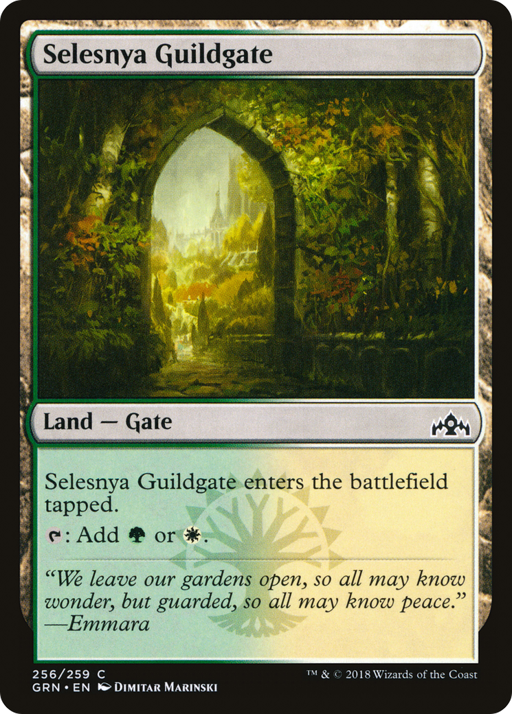 Selesnya Guildgate (GRN-256) (Foil)