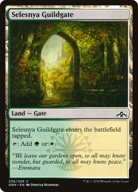 Selesnya Guildgate (GRN-256) (Foil)