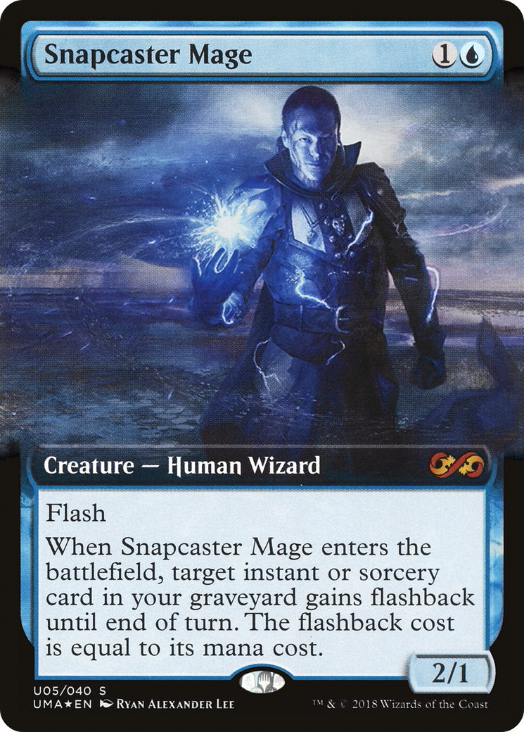 Snapcaster Mage (UMA:BT-0U5) (Extended Art) (Foil)