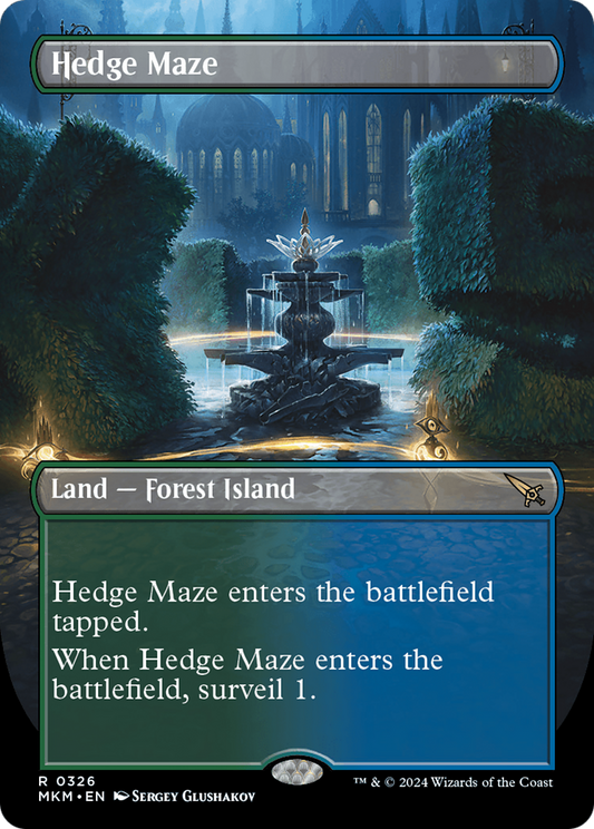 Hedge Maze (MKM-326) (Borderless)