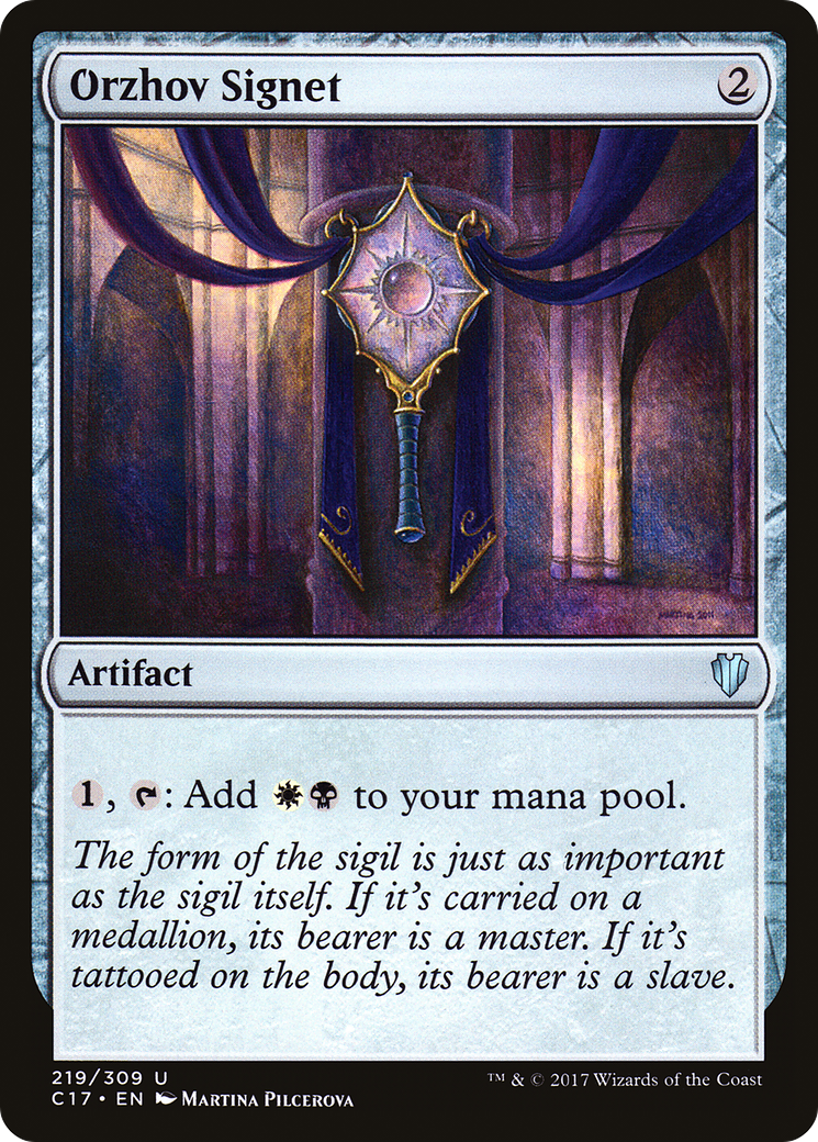 Orzhov Signet (C17-219)