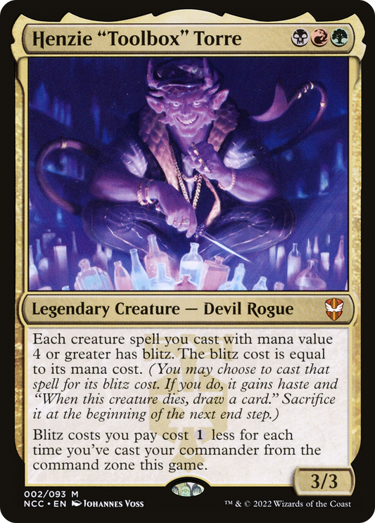 Henzie "Toolbox" Torre (NCC-002) (Foil)