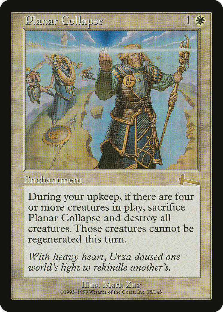 Planar Collapse (ULG-018) (Foil)