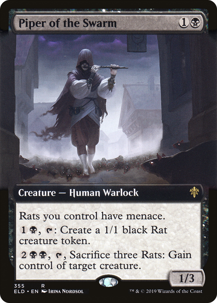 Piper of the Swarm (ELD-355) (Extended Art)