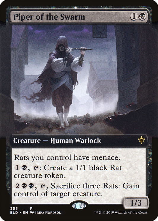 Piper of the Swarm (ELD-355) (Extended Art)