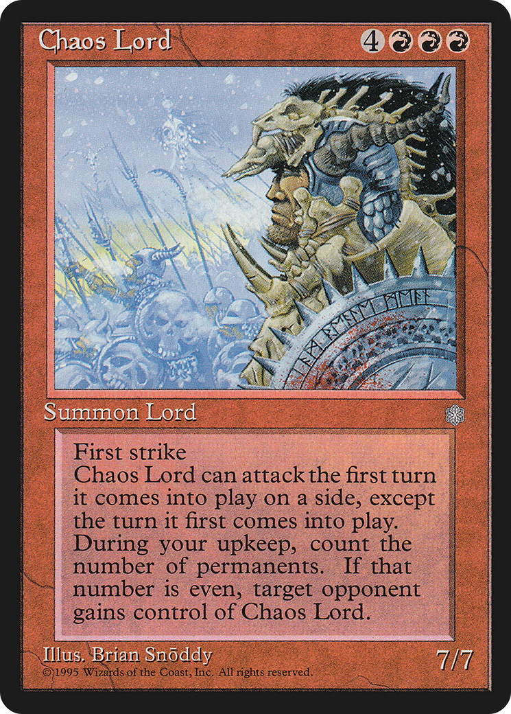 Chaos Lord (ICE-178)