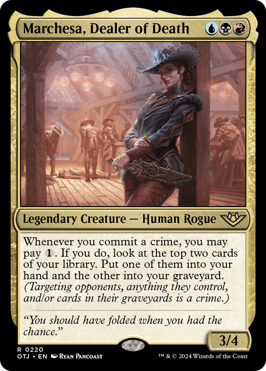 Marchesa, Dealer of Death (OTJ-220) (Foil)