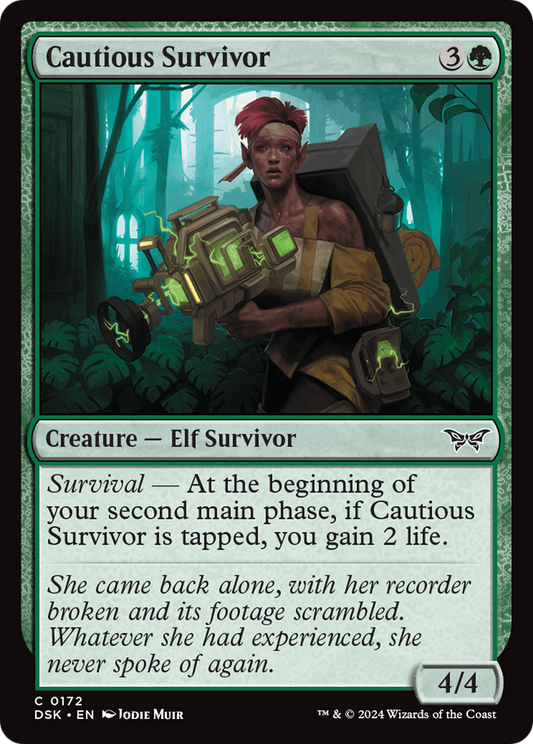Cautious Survivor (DSK-172) (Foil)