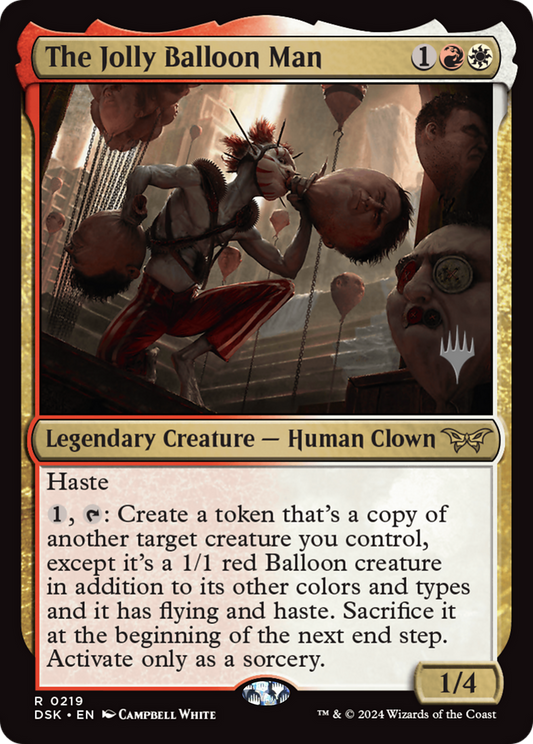 The Jolly Balloon Man (PDSK-219P) (Foil)