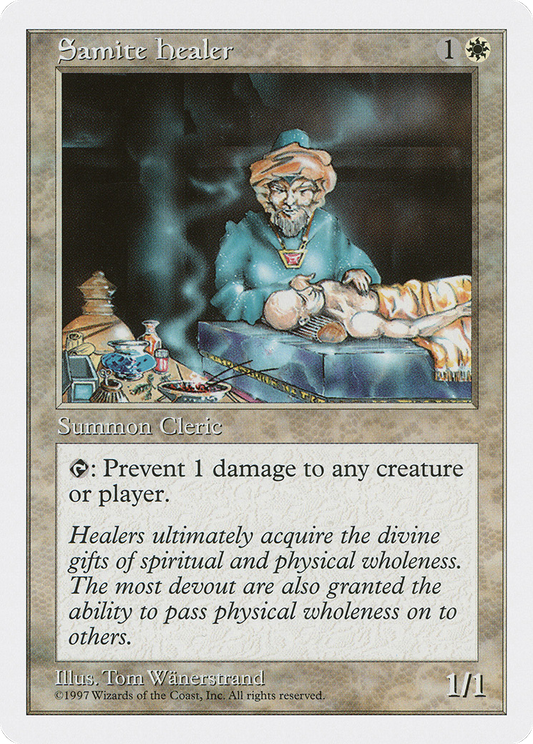 Samite Healer (5ED-058)