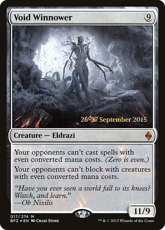 Void Winnower (PRE-17S) (Foil)