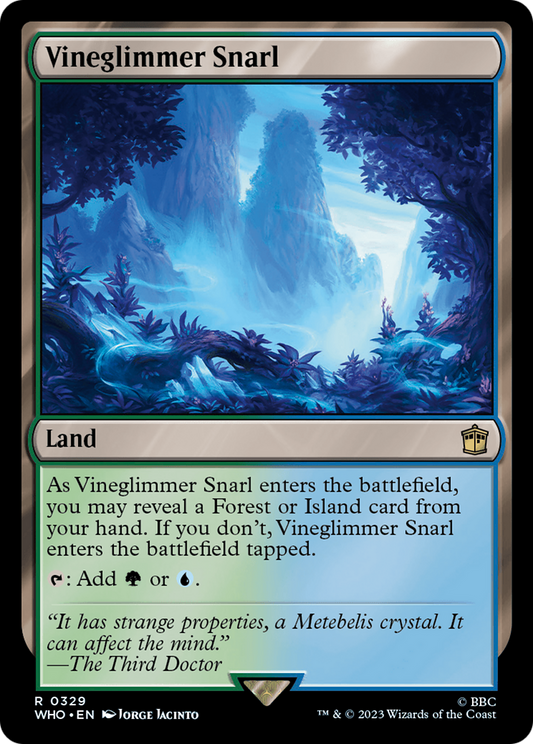 Vineglimmer Snarl (WHO-329) (Foil)