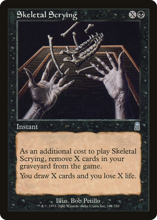 Skeletal Scrying (ODY-161) (Foil)