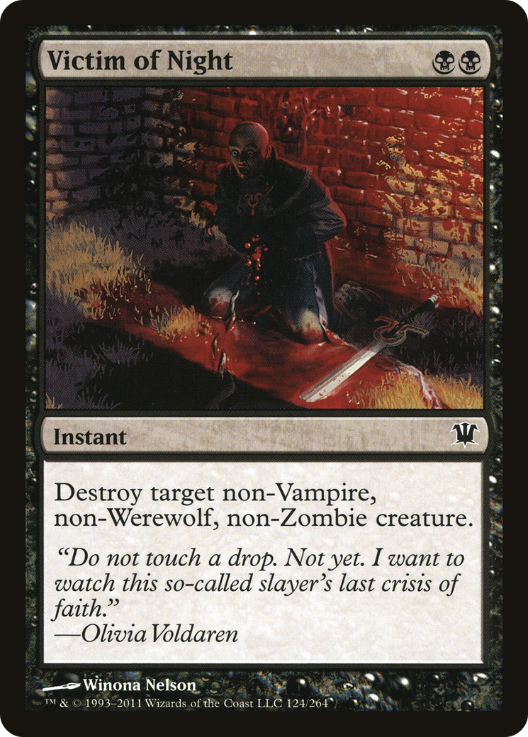 Victim of Night (ISD-124) (Foil)
