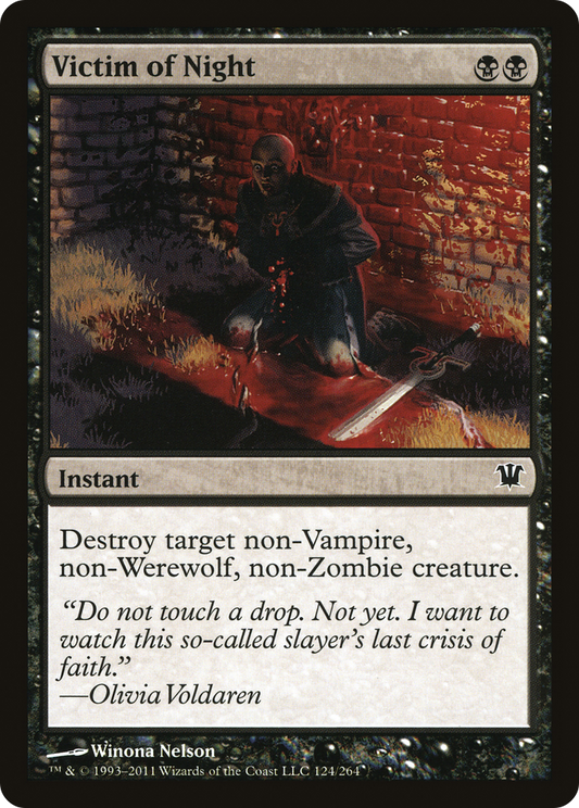Victim of Night (ISD-124) (Foil)
