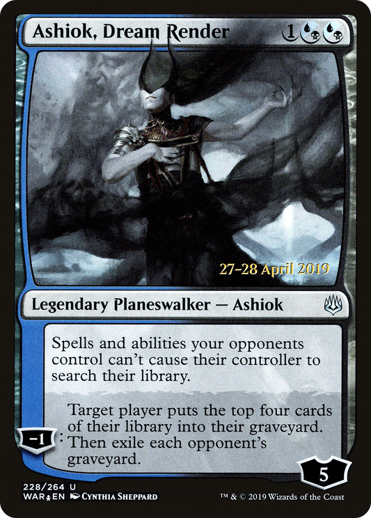 Ashiok, Dream Render (PRE-228S) (Foil)