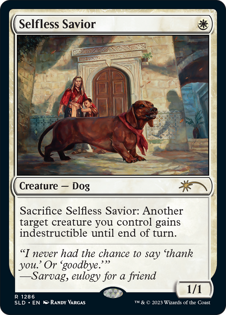Selfless Savior (SLD-1286) (Foil)