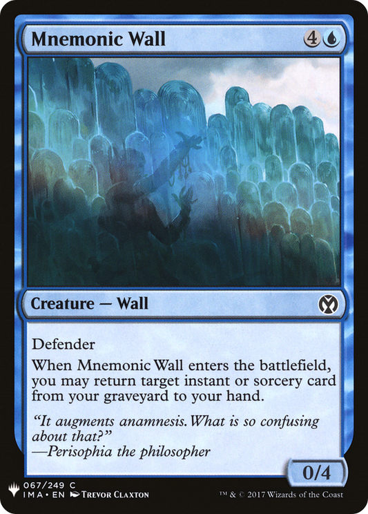 Mnemonic Wall (LIST-IMA-67)