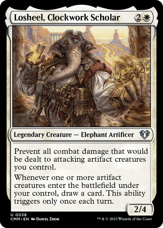 Losheel, Clockwork Scholar (CMM-038)