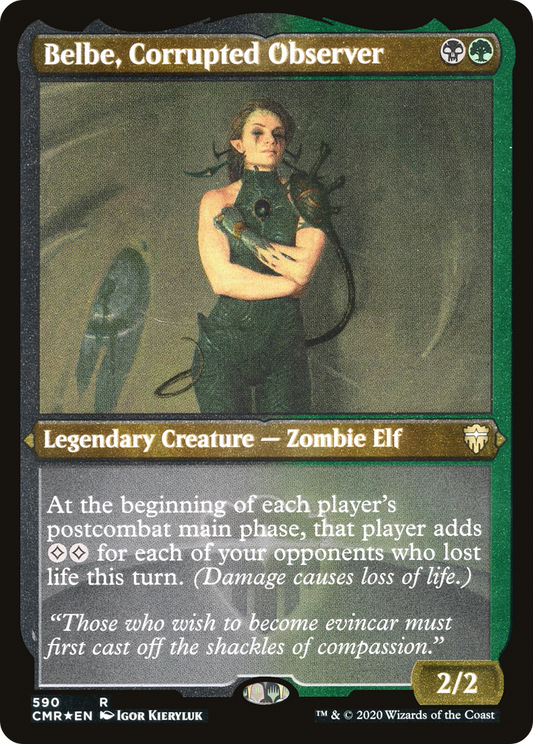 Belbe, Corrupted Observer (CMR-590) (Etched Foil)