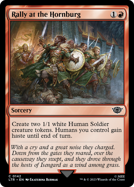 Rally at the Hornburg (LTR-142) (Foil)