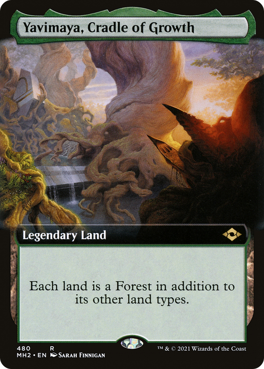 Yavimaya, Cradle of Growth (MH2-480) (Extended Art)