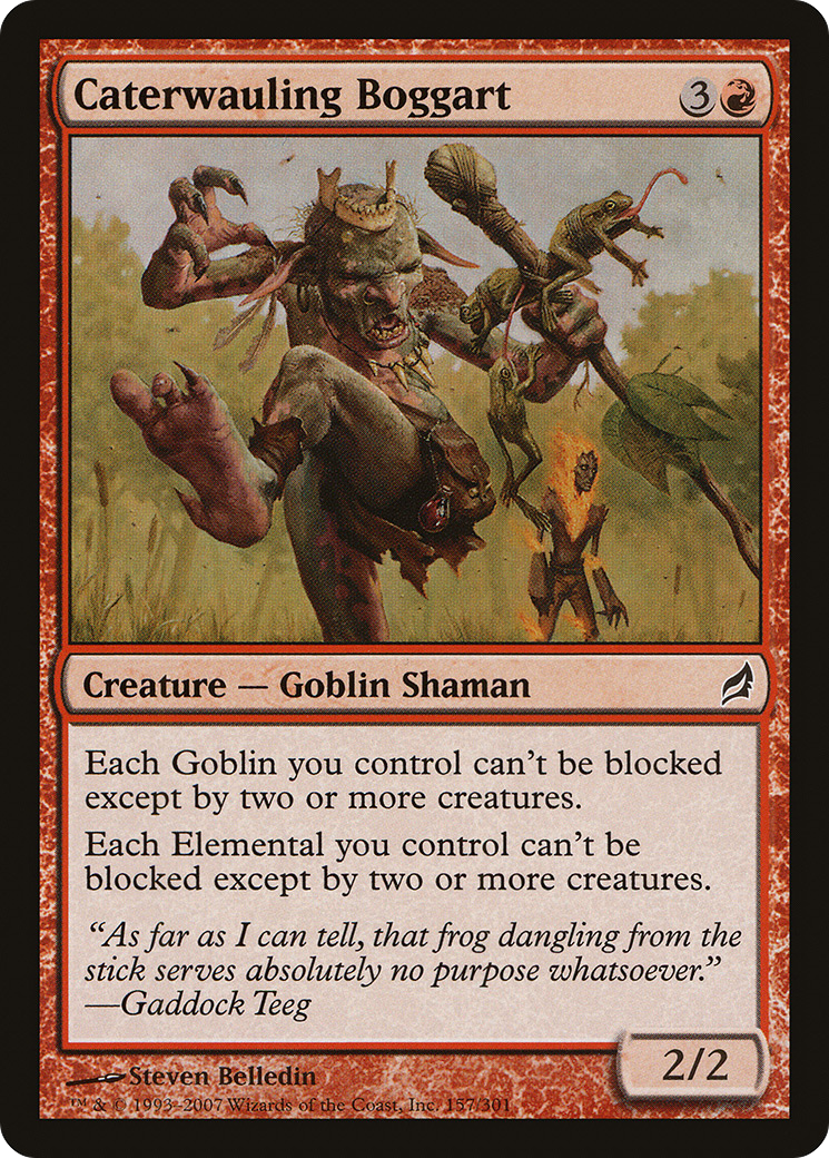Caterwauling Boggart (LRW-157) (Foil)