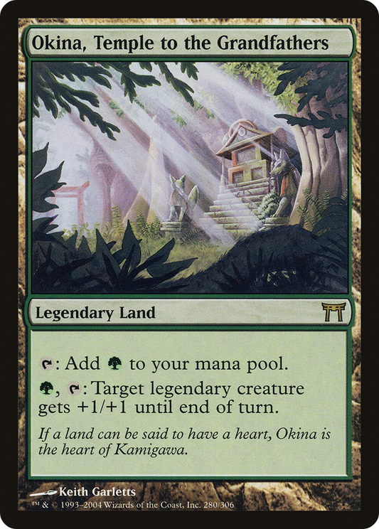 Okina, Temple to the Grandfathers (CHK-280) (Foil)