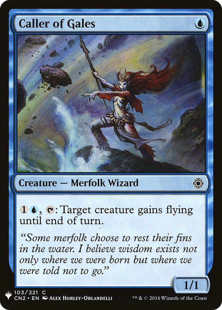 Caller of Gales (LIST-CN2-103)