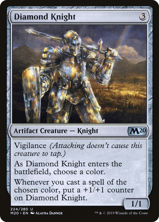 Diamond Knight (M20-224) (Foil)
