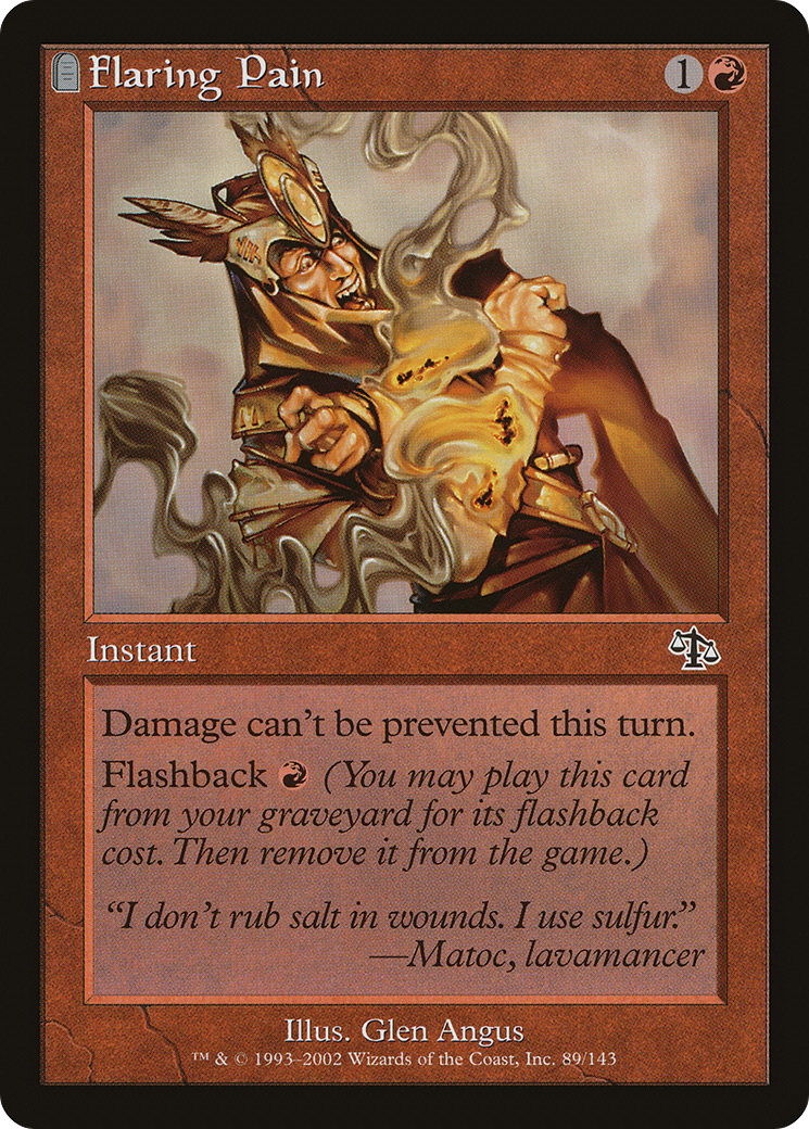 Flaring Pain (JUD-089) (Foil)