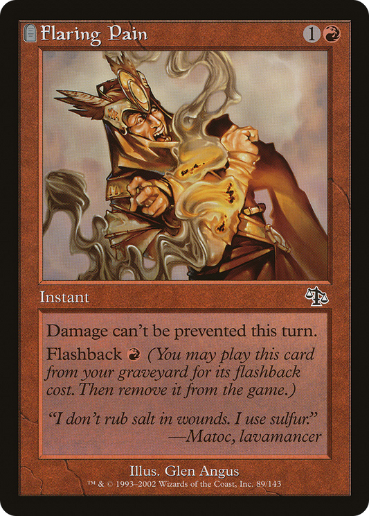 Flaring Pain (JUD-089) (Foil)