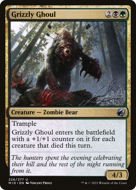 Grizzly Ghoul (MID-226) (Foil)