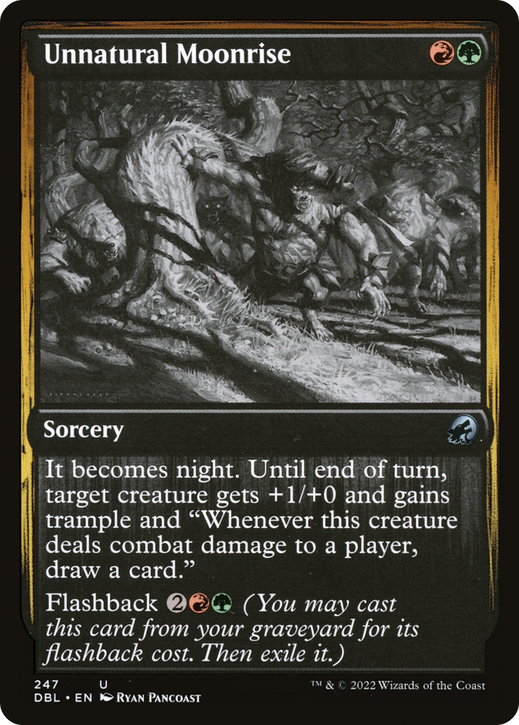 Unnatural Moonrise (DBL-247) (Foil)