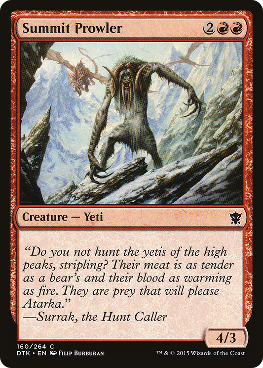 Summit Prowler (DTK-160) (Foil)