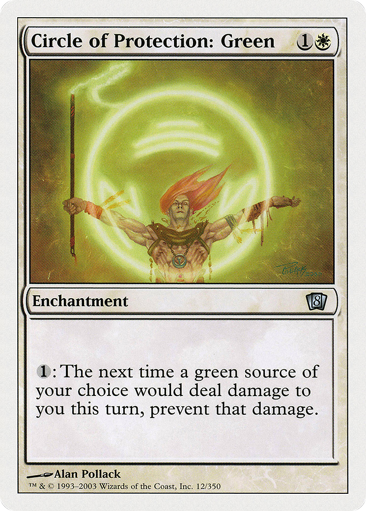Circle of Protection: Green (8ED-012)