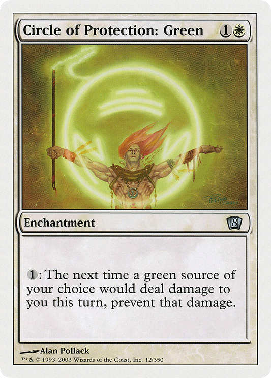 Circle of Protection: Green (8ED-012)