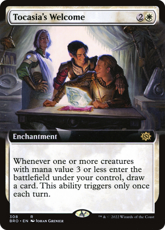 Tocasia's Welcome (BRO-308) (Extended Art) (Foil)