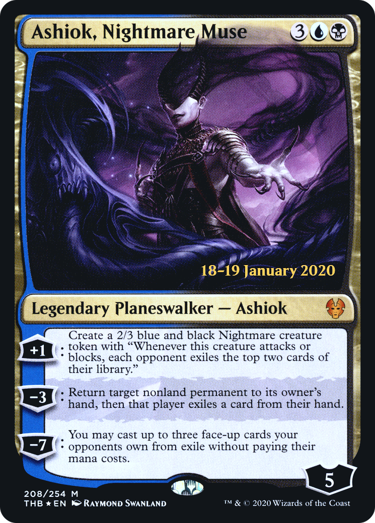 Ashiok, Nightmare Muse (PRE-208S) (Foil)
