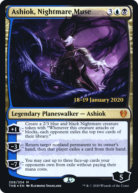 Ashiok, Nightmare Muse (PRE-208S) (Foil)