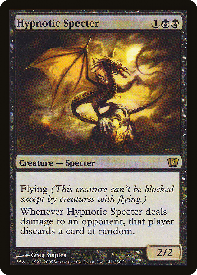 Hypnotic Specter (9ED-141★) (Foil)