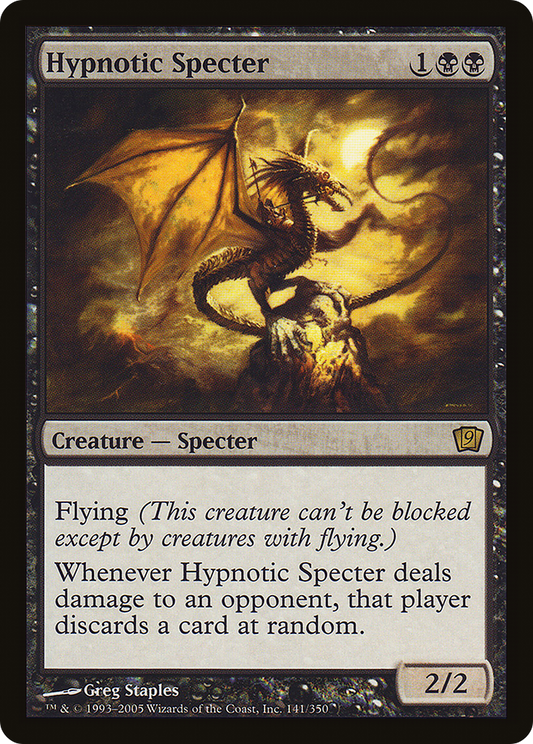 Hypnotic Specter (9ED-141★) (Foil)
