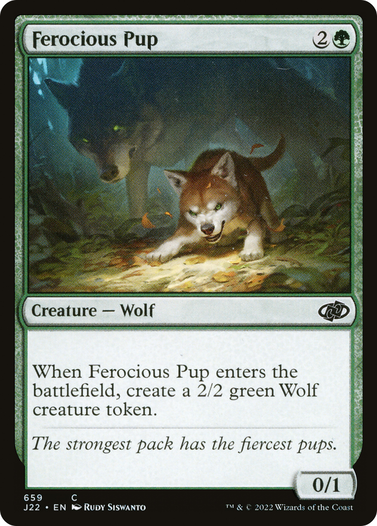 Ferocious Pup (J22-659)
