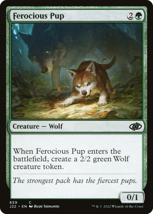 Ferocious Pup (J22-659)