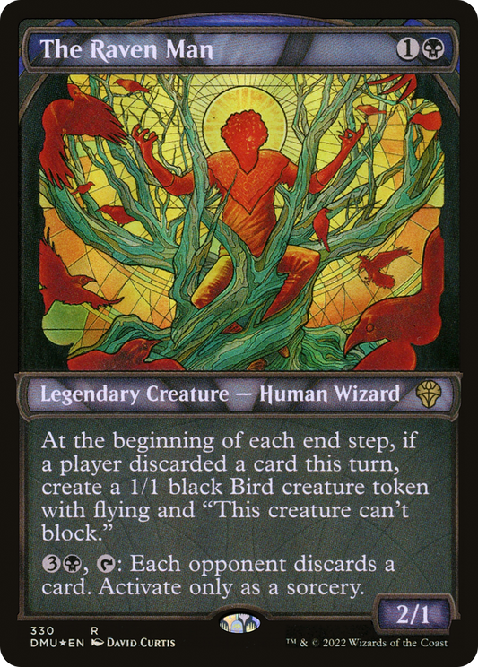 The Raven Man (DMU-330) (Showcase) (Textured Foil)