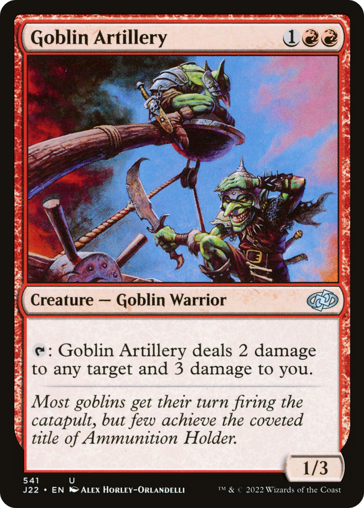 Goblin Artillery (J22-541)