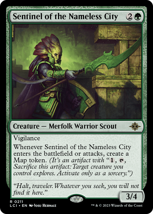 Sentinel of the Nameless City (LCI-211) (Foil)
