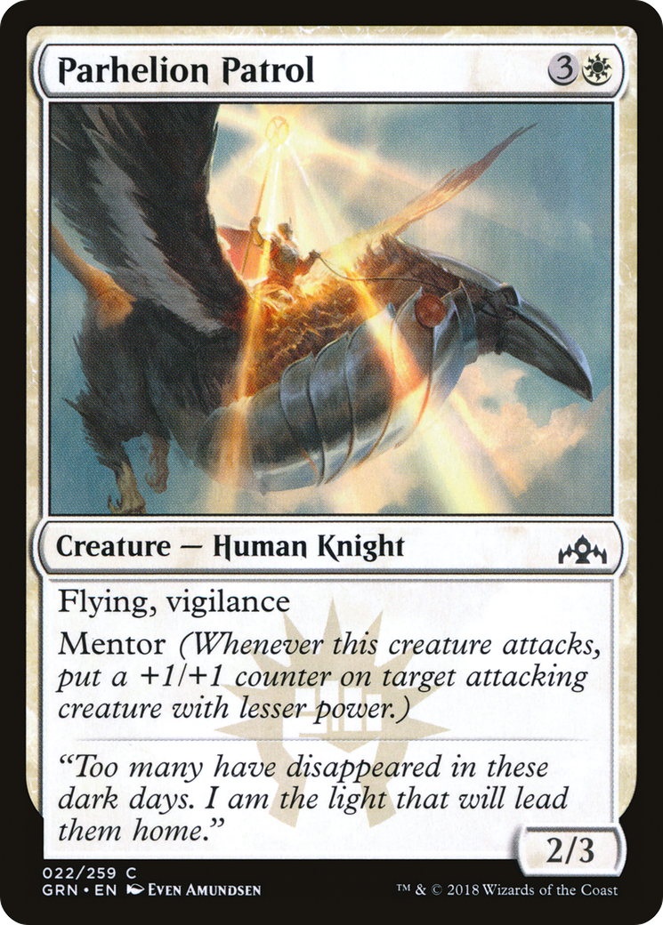 Parhelion Patrol (GRN-022) (Foil)